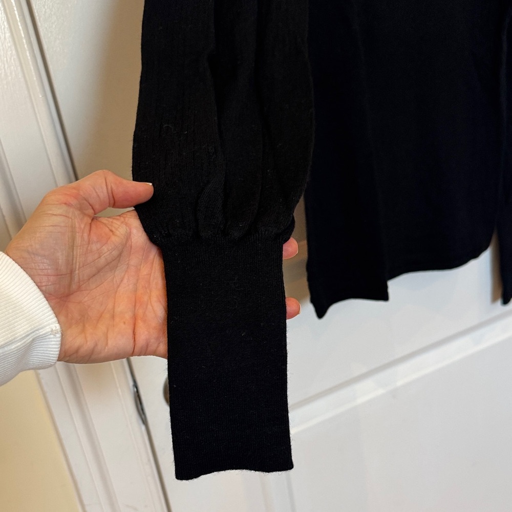 Hatch Black Merino Wool sweater - Picture 5 of 5